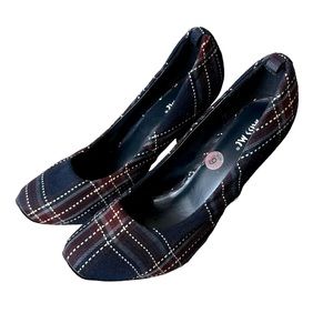 Plaid Miss Me heels